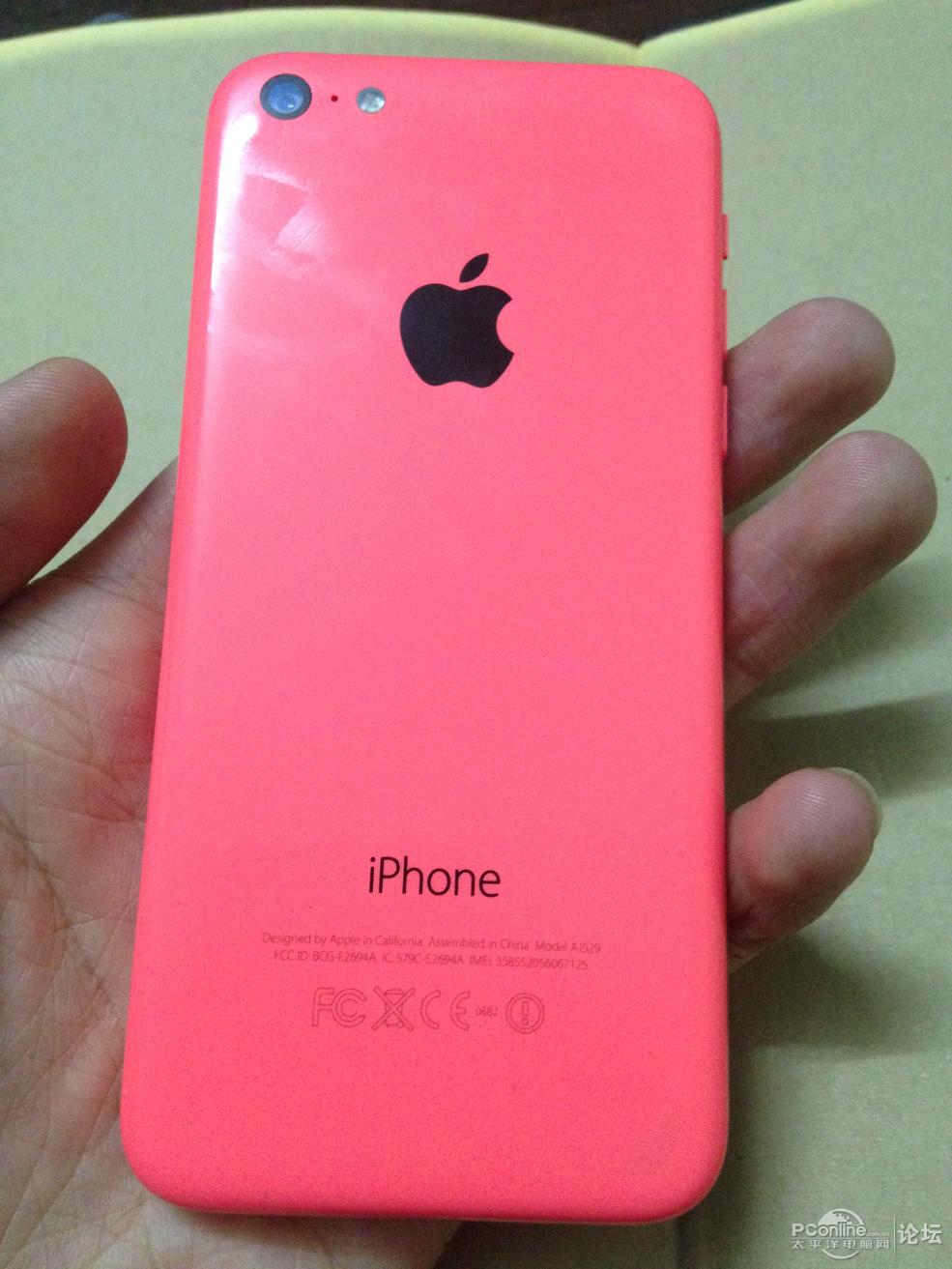 450卖个港版iPhone5c_二手手机论坛_太平洋电