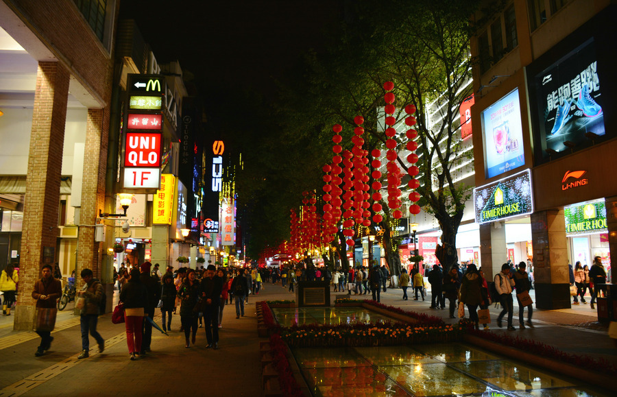 北京路的夜拍