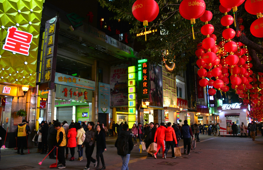 北京路的夜拍!