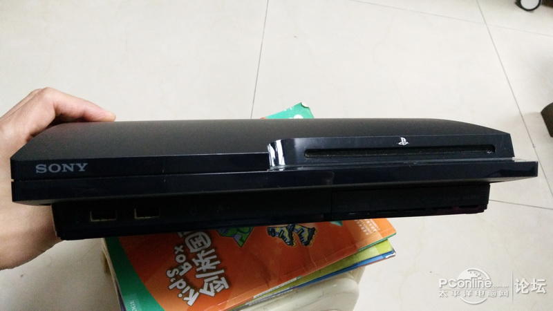广州杨箕出 PS3 2512B 黑色500g 硬盘 双手柄