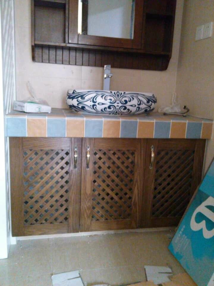 【北京江水平装修队瓷砖砌橱柜瓷砖夹橱柜瓷砖