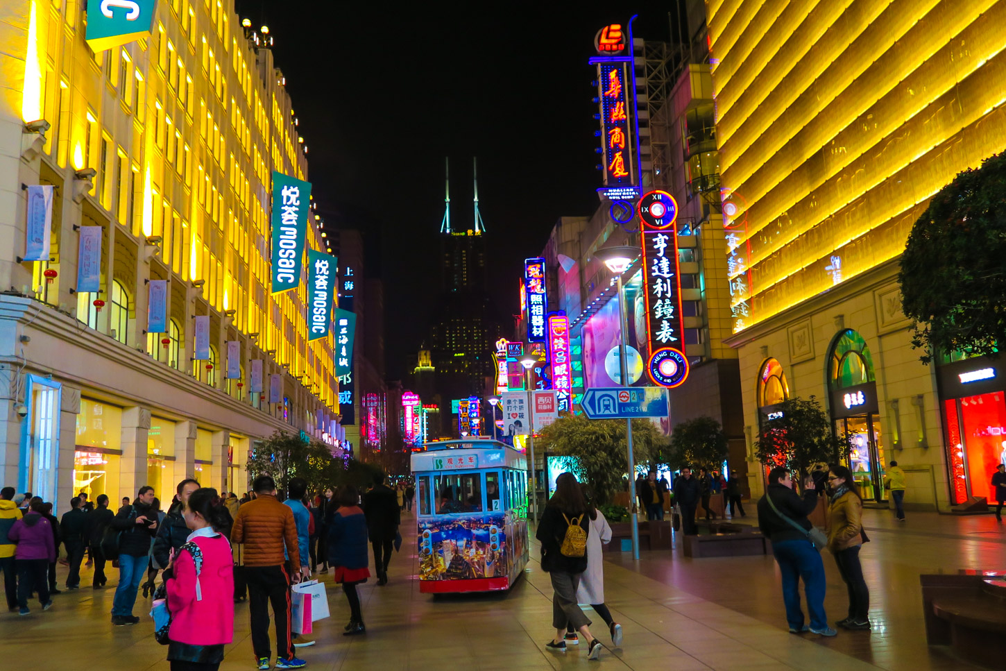 上海南京路夜景 1