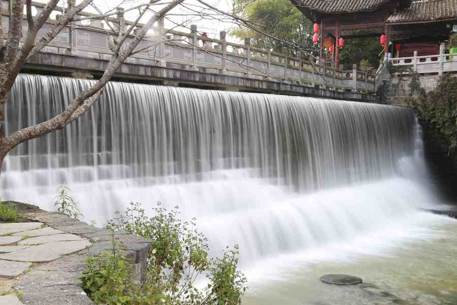 【叠水河瀑布摄影图片】风光旅游摄影