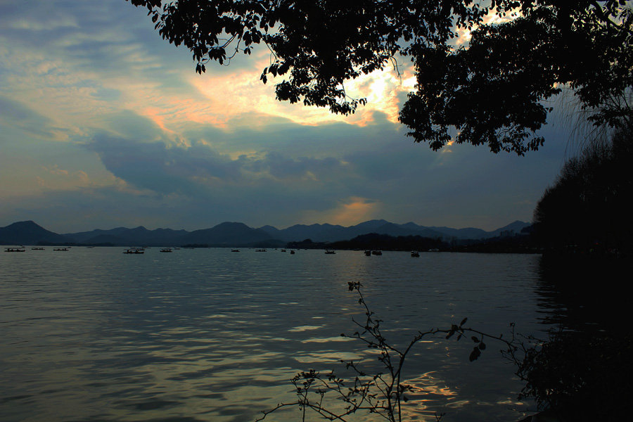 杭州西湖风景