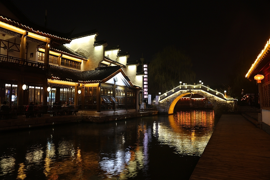 秦淮水街夜景随拍