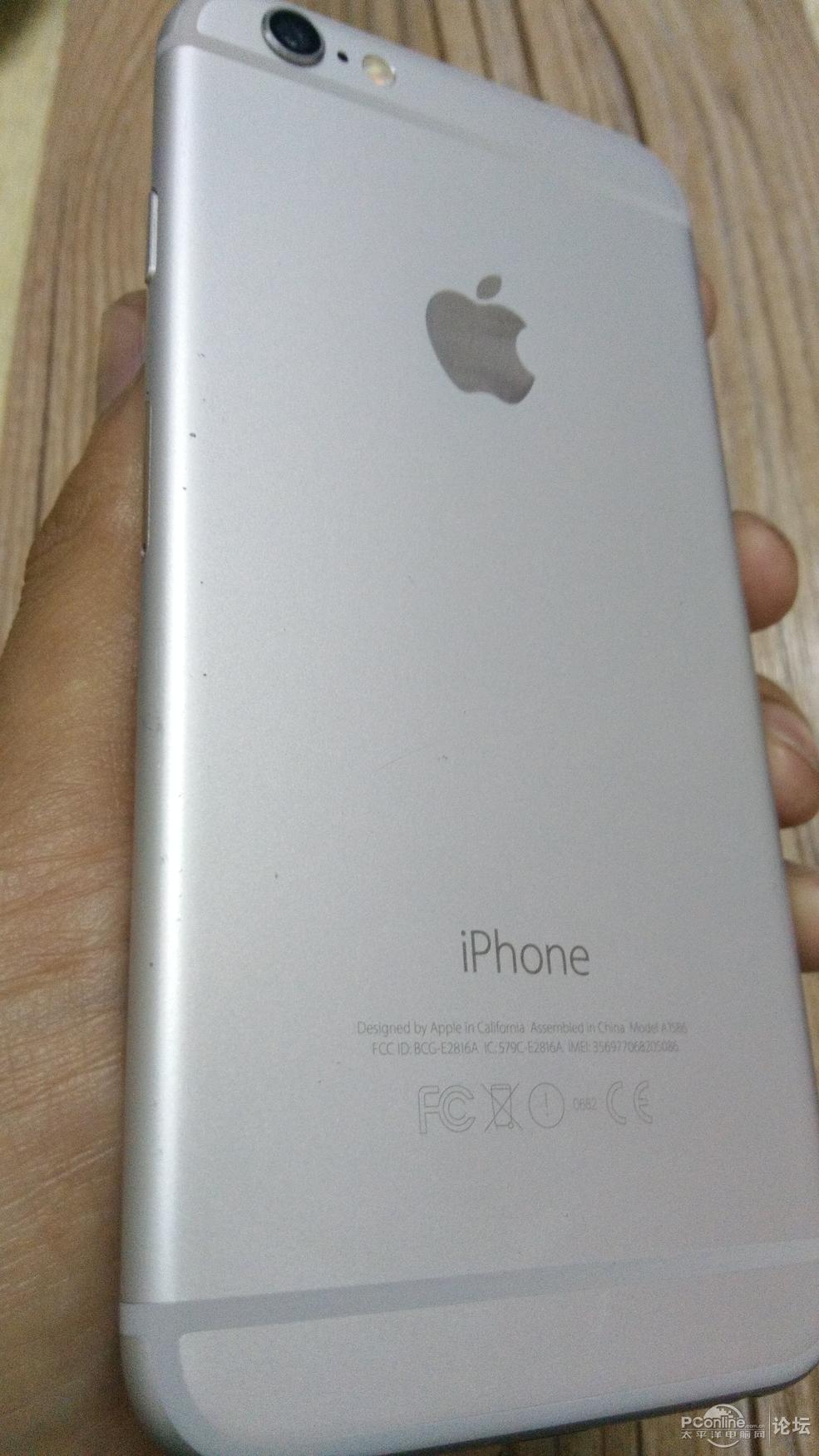 出港版128G iPhone6银色4G网_二手手机论坛