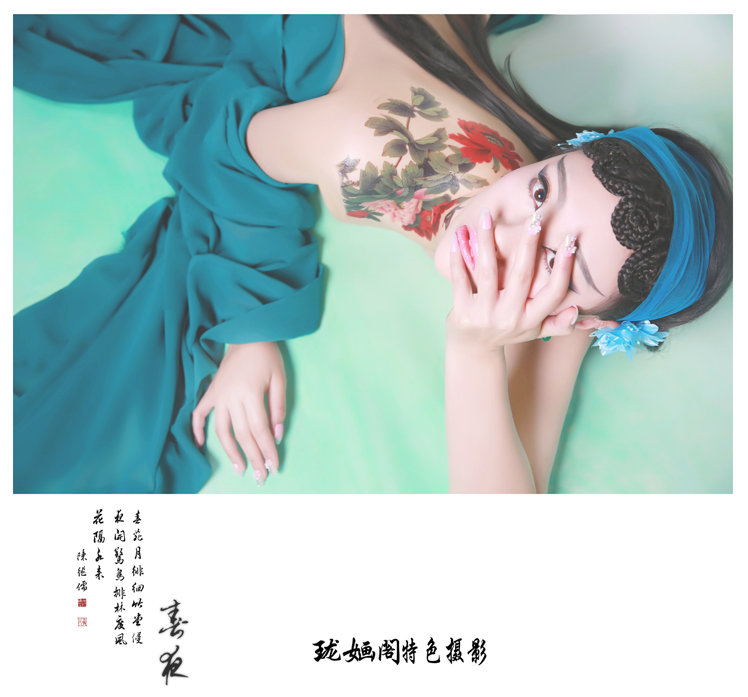 【常熟古装写真--珑婳阁原创--青衣客片摄影图片】图片