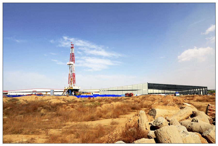 【石油钻井队摄影图片】风光旅游摄影