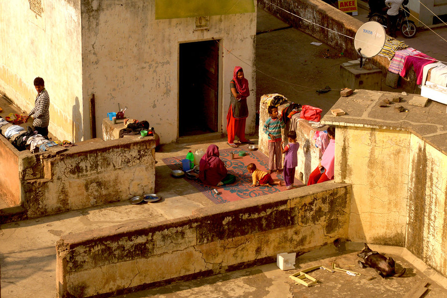 【印度旅游图片--扫街(下) 令人吃惊和感叹的是