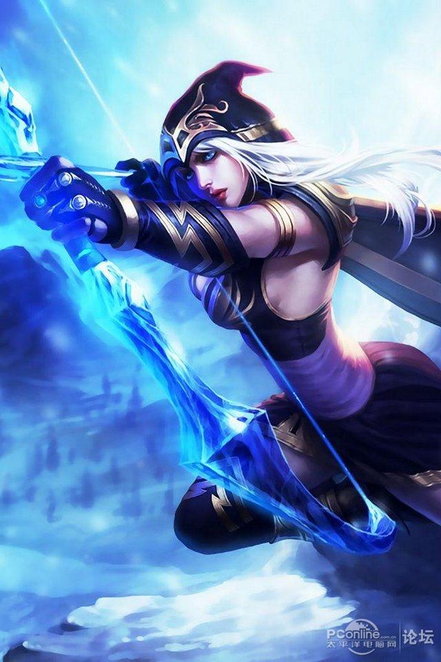 lol女英雄iphone 4s壁纸 第一辑