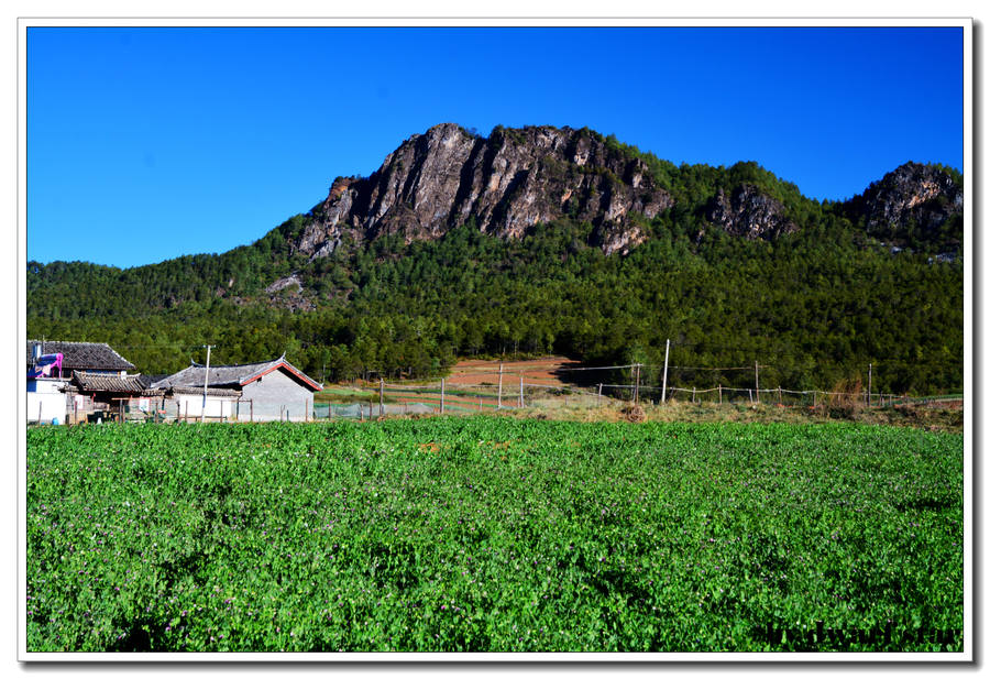 丽江文笔山