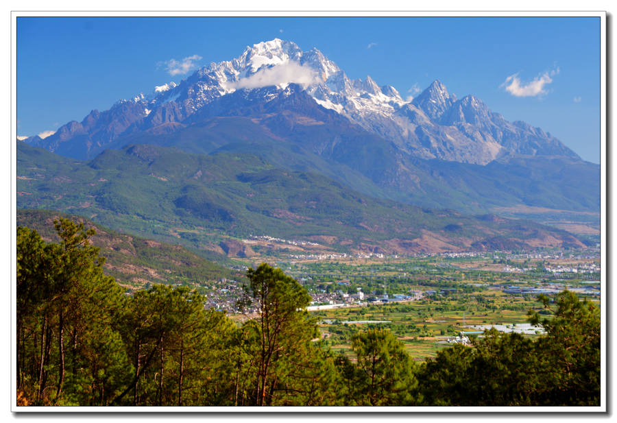 丽江文笔山