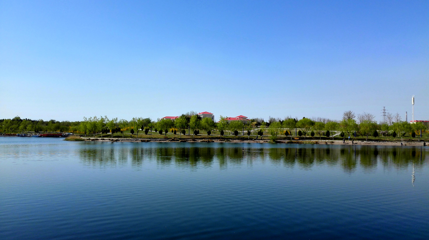 金昌金水湖公园(手机拍)
