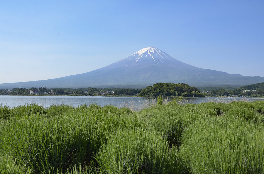【日本行摄:河口湖拍富士山(销假条)摄影图片】