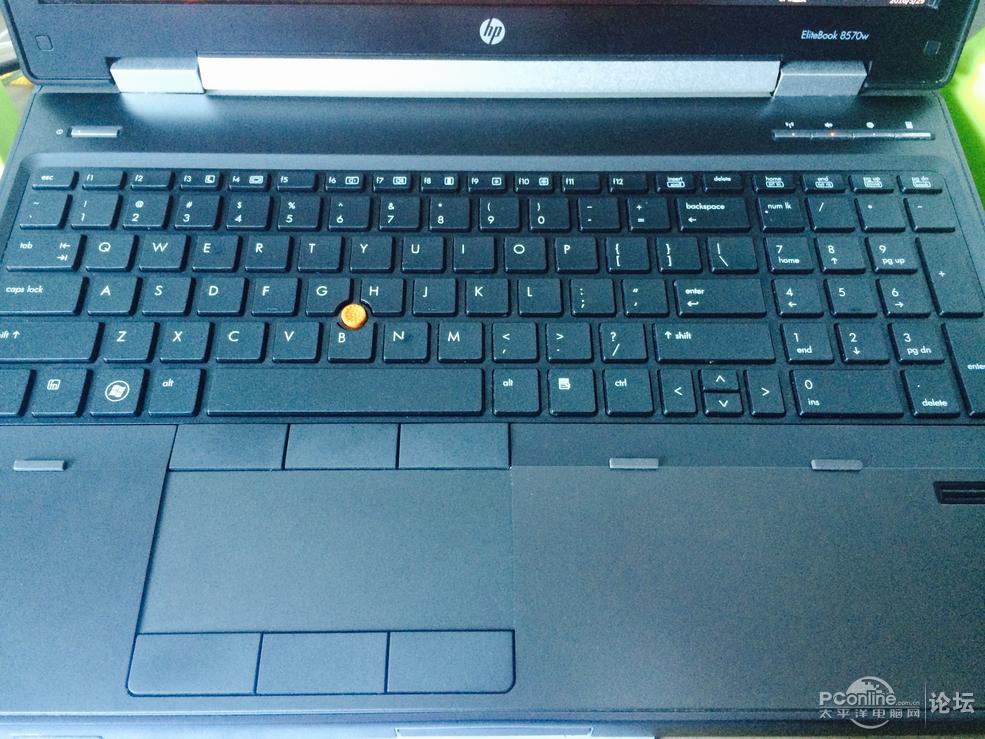 出一台惠普8570w移动工作站15.6寸