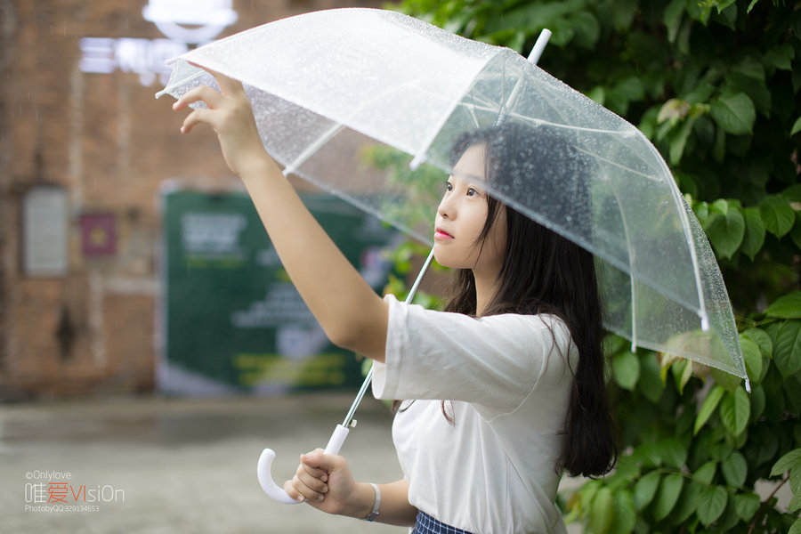 【撑伞的女孩】-说过要一起去淋. (共 6 p)