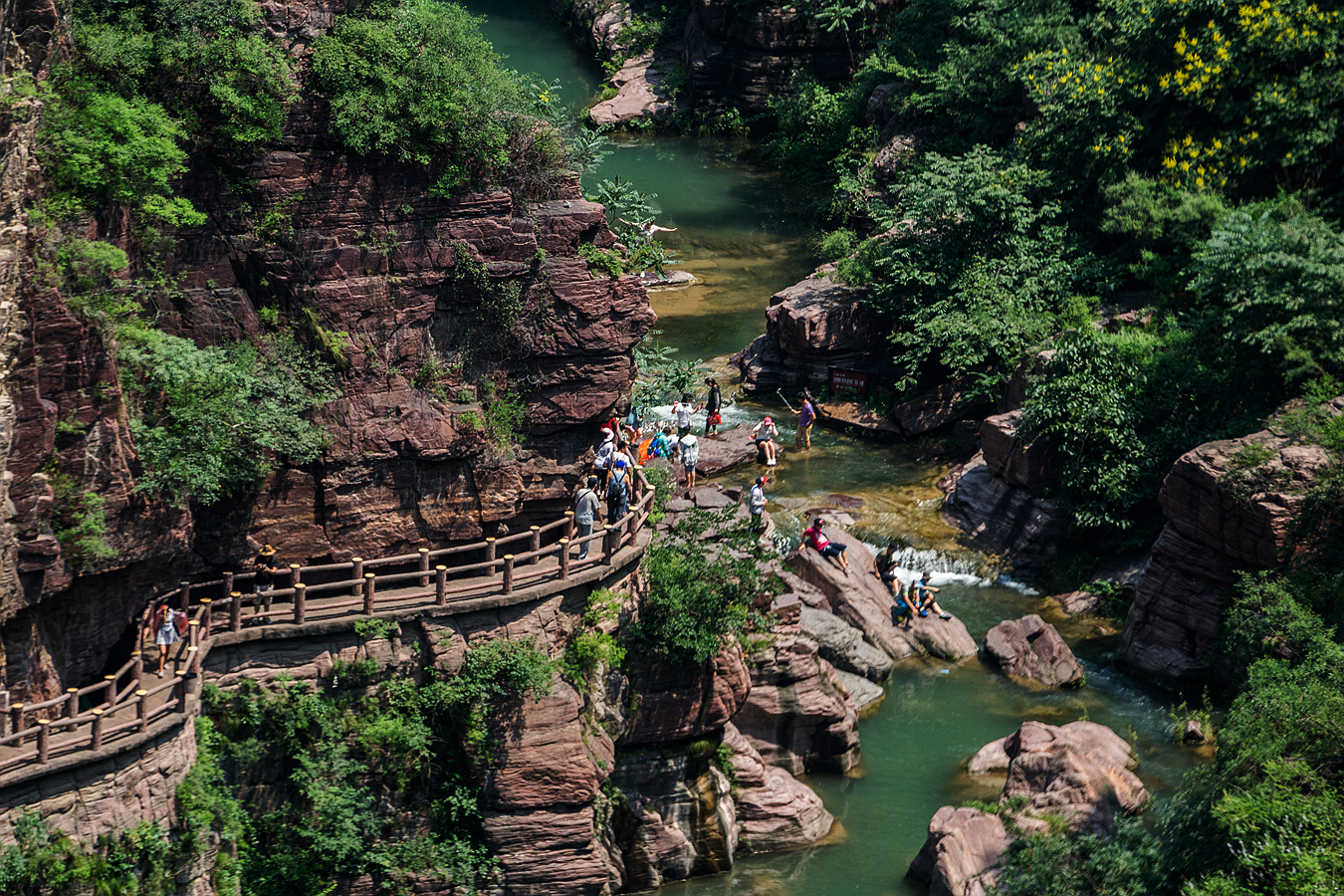 云台山红石峡