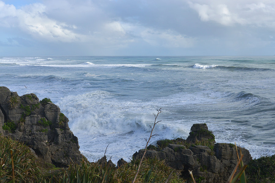 【新西兰旅游图片--南岛 千层岩摄影图片】风光