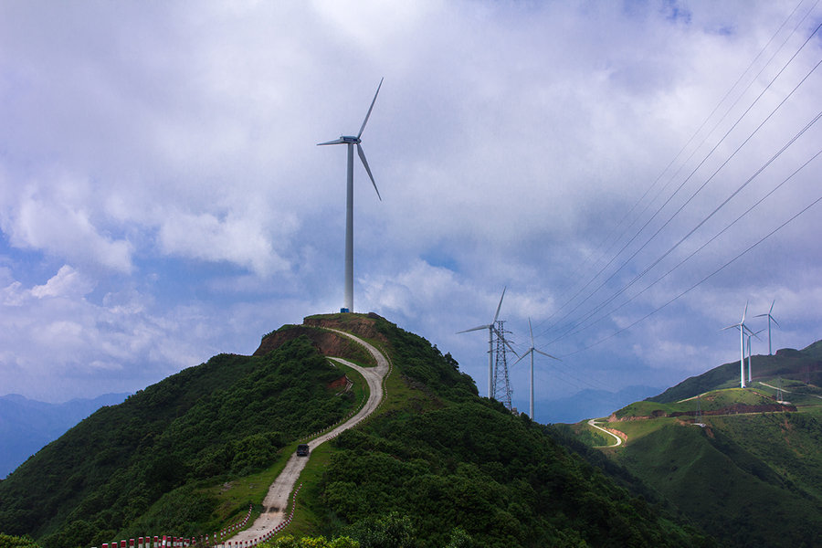 新兴县风车山