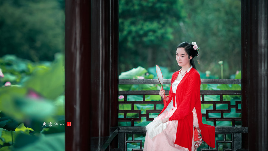 【江南莲-汉服文化节摄影图片】人像摄影_月光下的人生_太平洋电脑