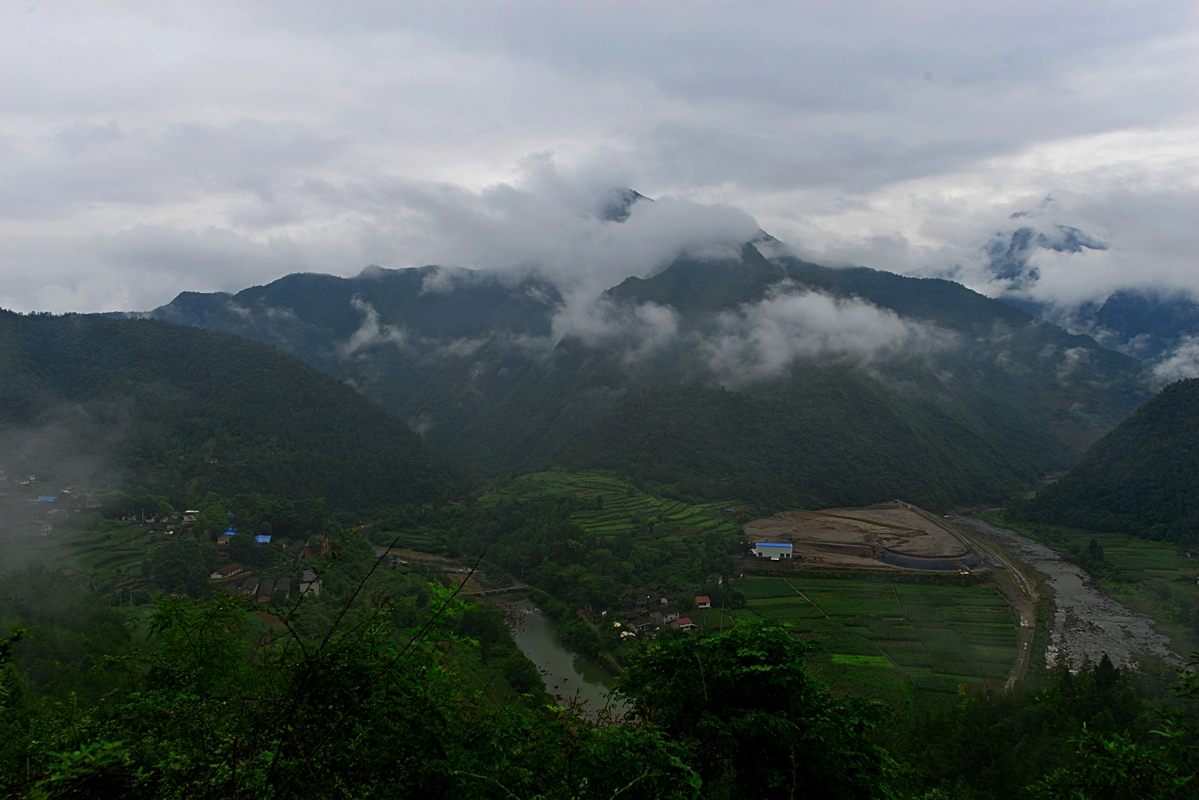 四川江油观雾山风光