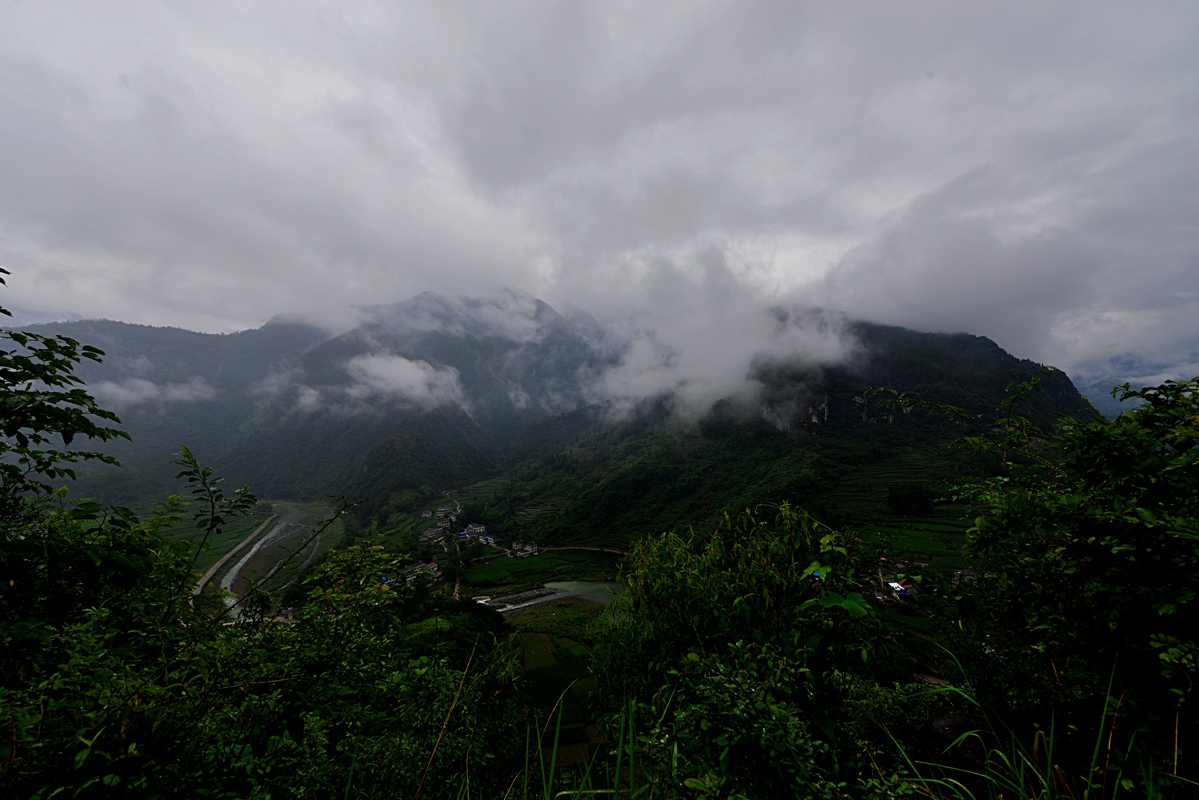 四川江油观雾山风光