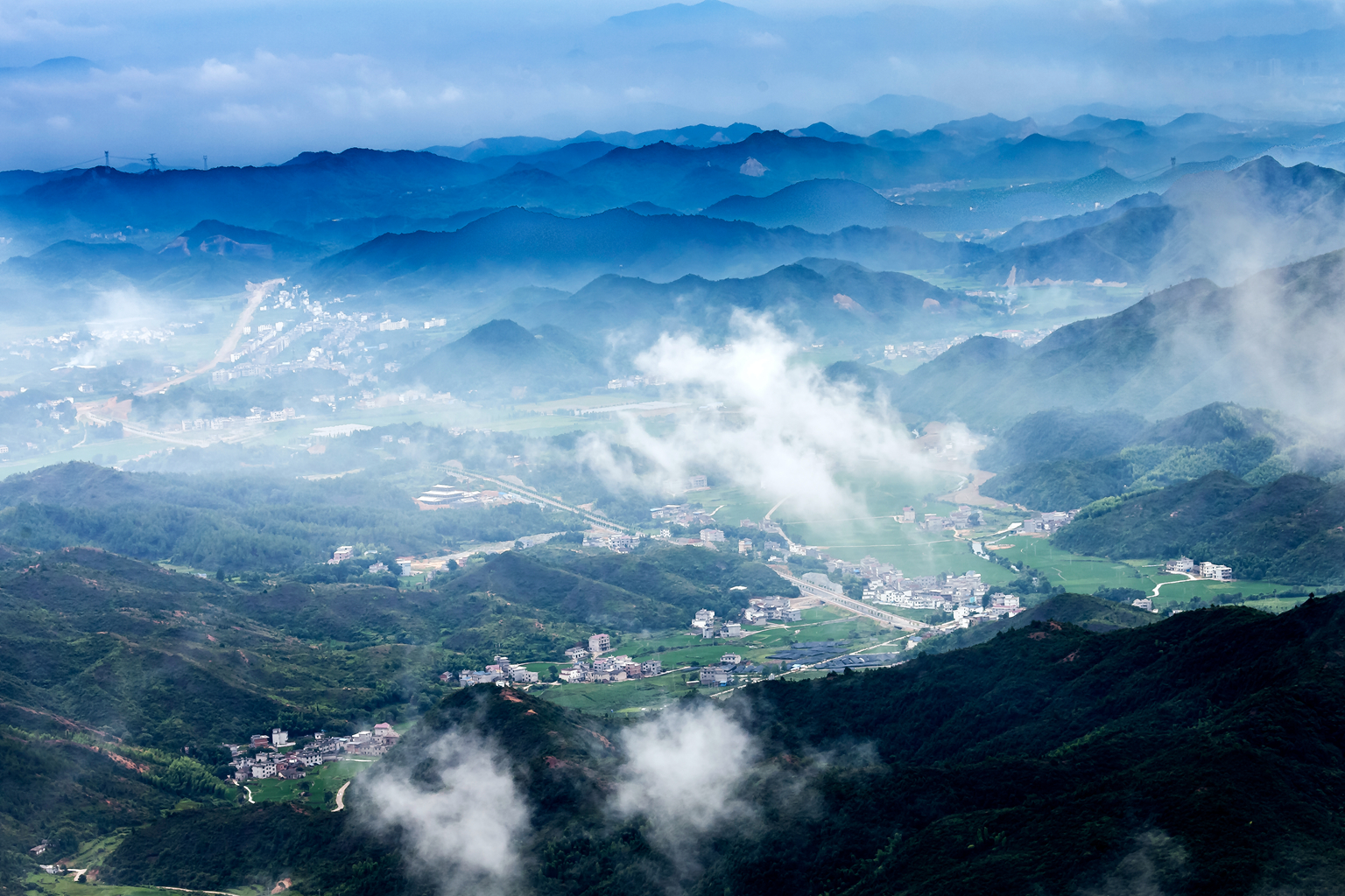 江西上饶灵山风光