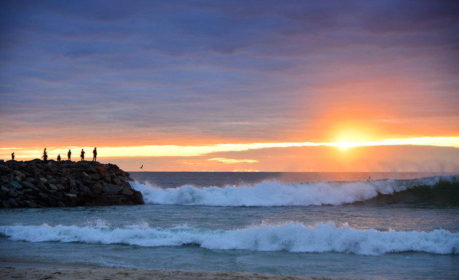 【澳大利亚旅游图片--西澳 弗里曼特尔附近的海