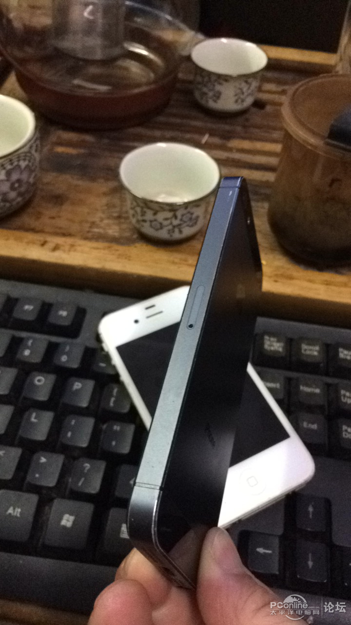 苹果5 黑色,有苹果ID锁,240元_二手手机论坛_
