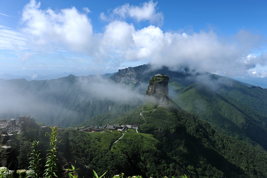 【云雾缭绕的梵净山摄影图片】风光旅游摄影_太平洋电脑网摄影部落