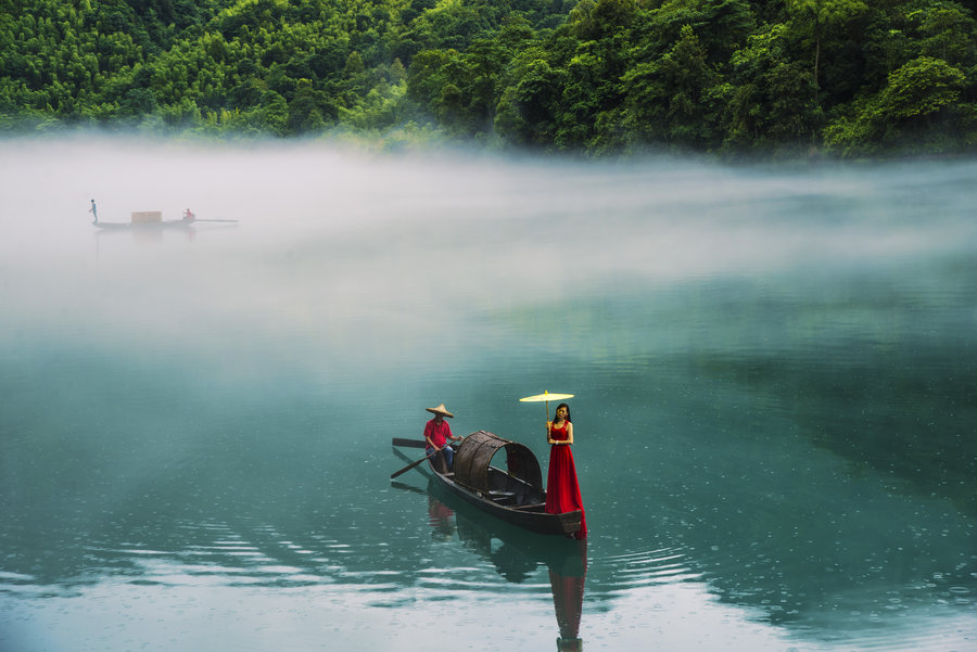 雨漫小东江