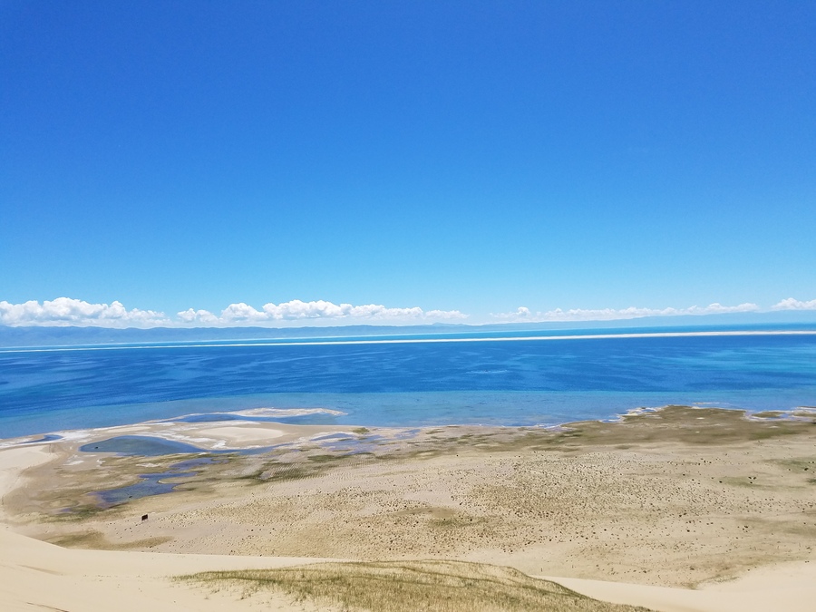 天蓝蓝海蓝蓝------青海湖.