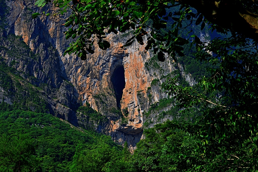 四川江油华坪乡风光—仙女洞