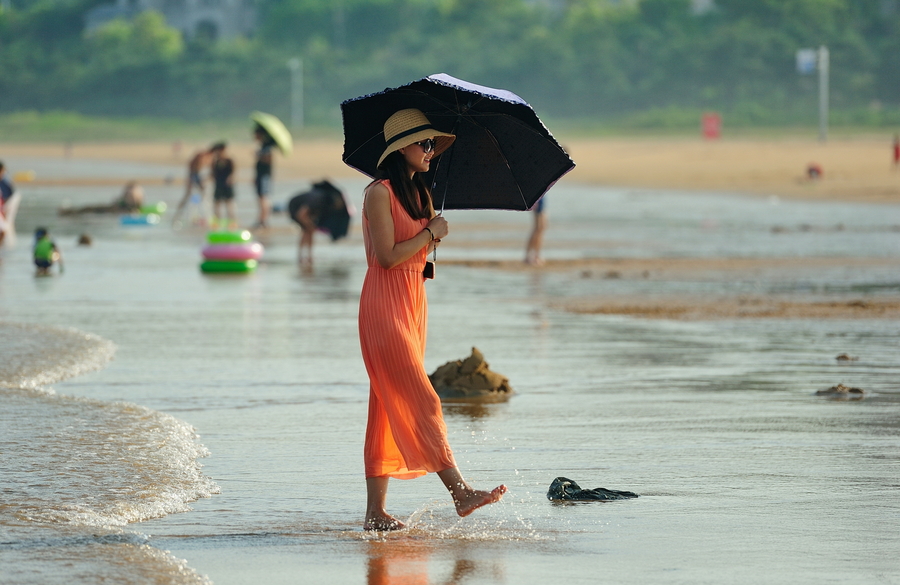 海滩撷影