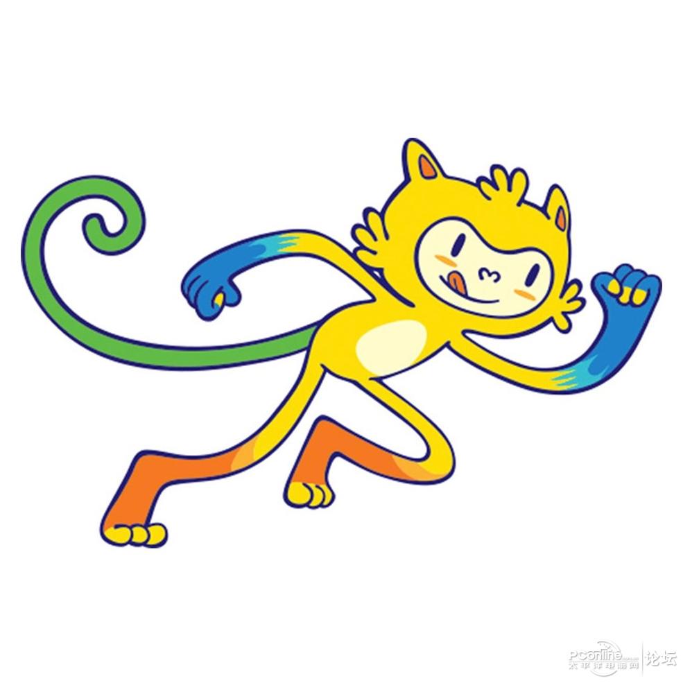 2016里约奥运会吉祥物壁纸图片