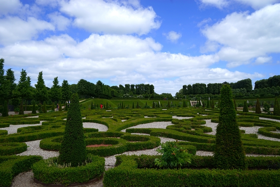【丹麦菲特列宫的御花园摄影图片】风光旅游摄