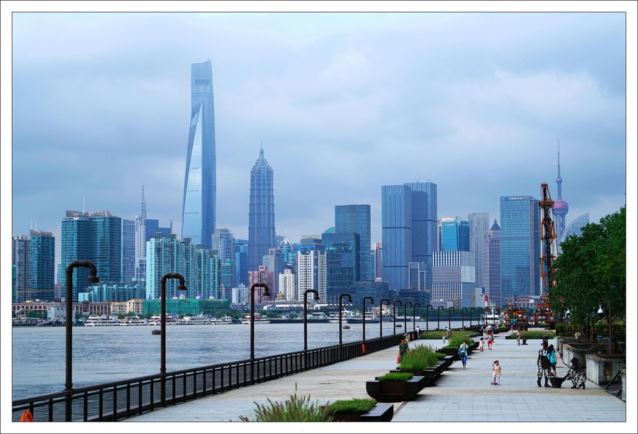 杨浦滨江风光