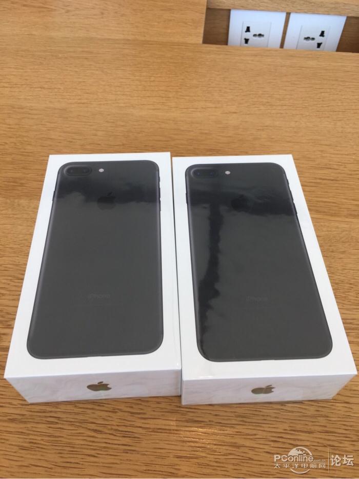 广州出售全新iphone7 plus5.5寸128G磨砂黑!_