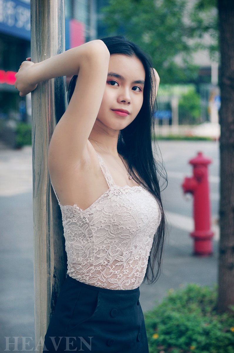 【美少女街拍摄影图片】人像摄影_太平洋电脑网摄影