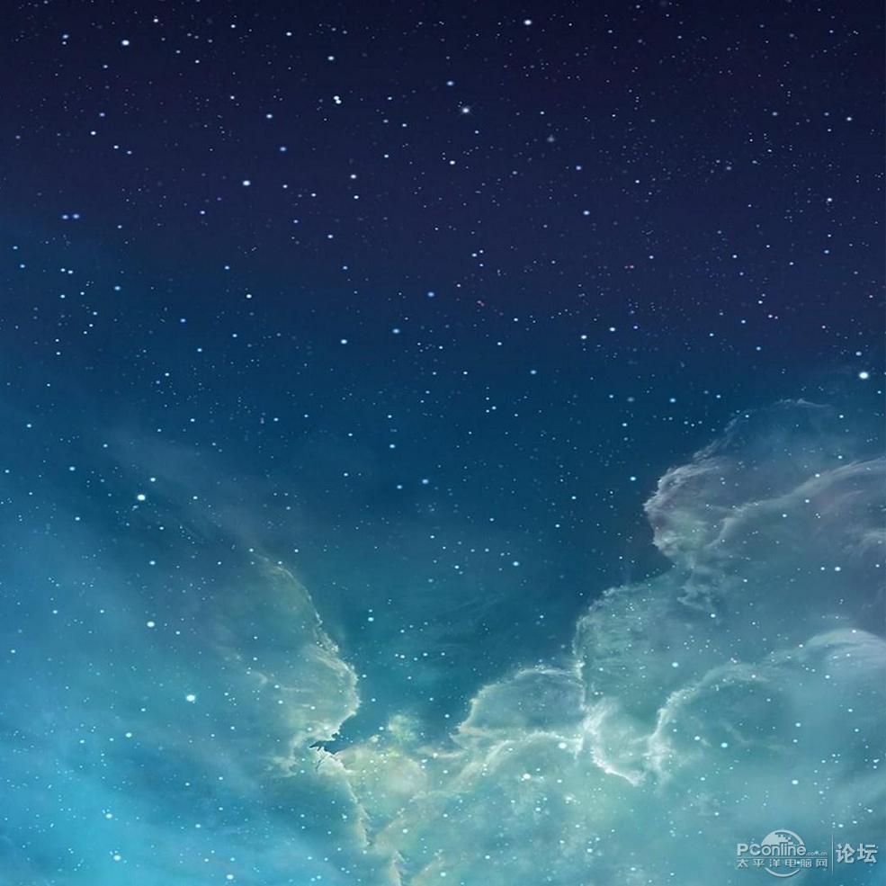 苹果星空壁纸