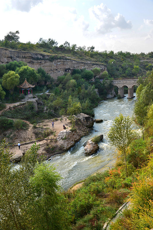 【陕北 榆林 红石峡摄影图片】风光旅游摄影