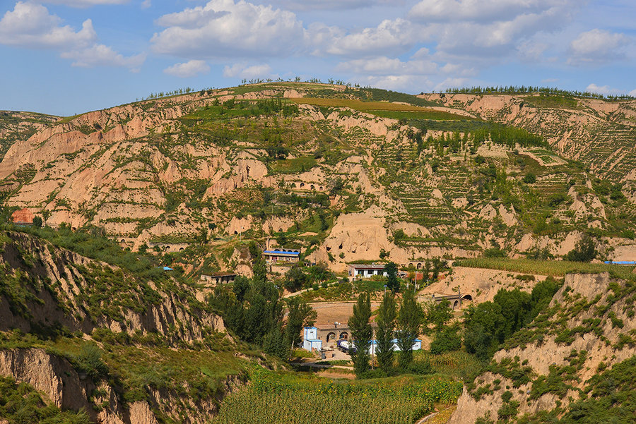 陕北 黄土高坡,黄河两岸(路拍)