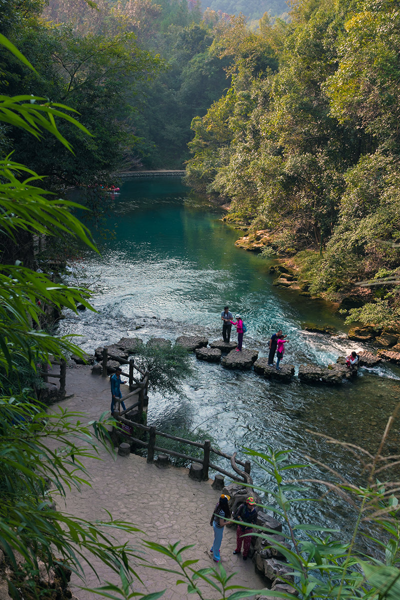 贵州小七孔风景区