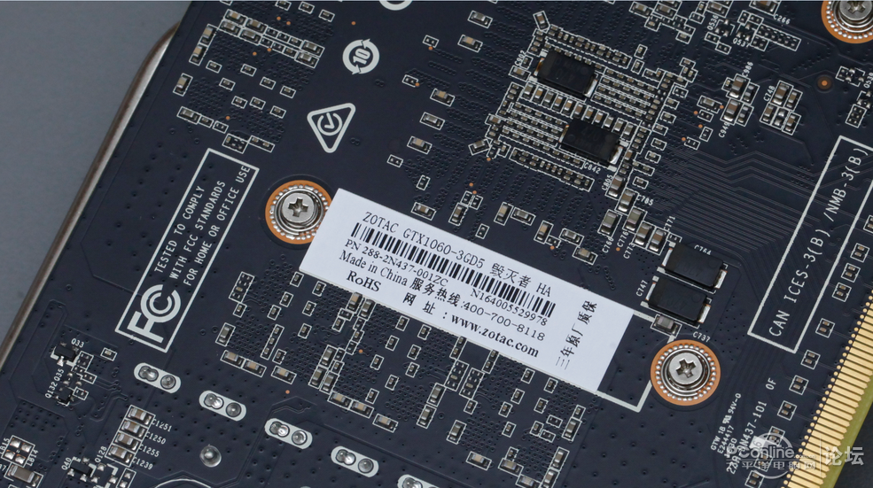 全新索泰gtx 1060 3g 毁灭者 ha