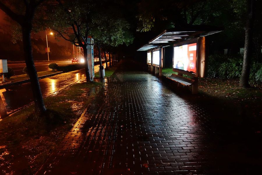 雨夜的街拍