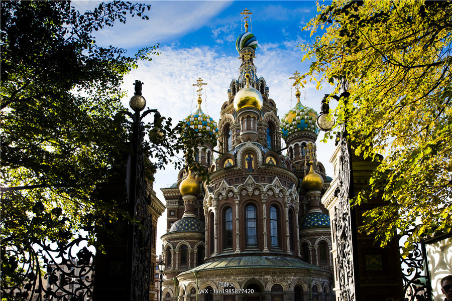 【俄罗斯浪漫之秋-童话里的圣彼得堡摄影图片