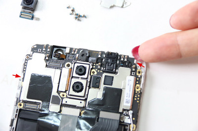 华为Mate9手机拆机维修安装机器细致步骤教程