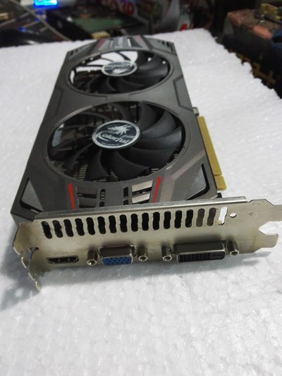 高性能独显 七彩虹网驰gtx750ti-2gd5显卡 双风扇散热