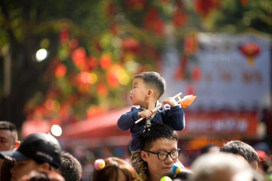 广州过年行花街