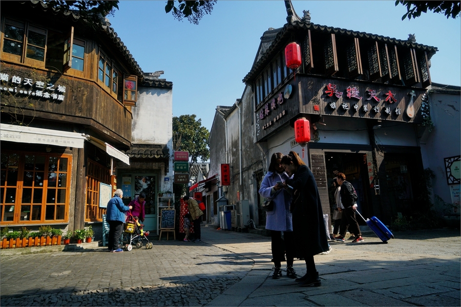 平江路风情即景